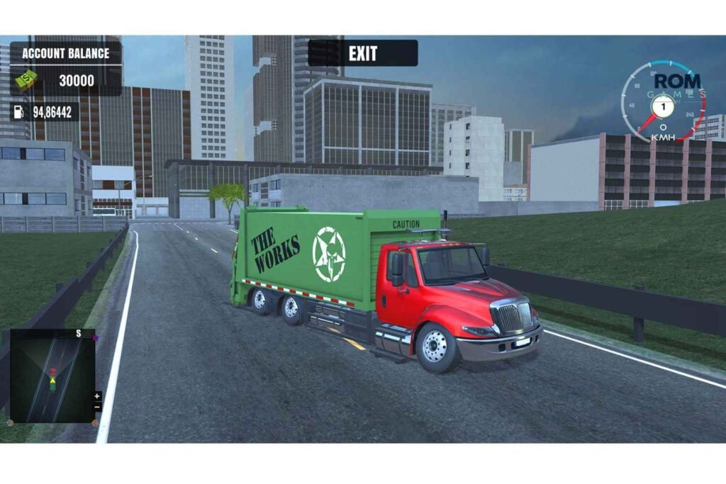 Garbage Truck Sim Driver Simulator 26 