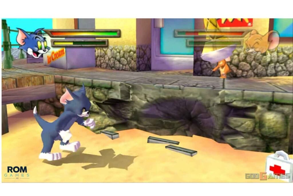 Tom And Jerry In War Of The Whiskers Rom